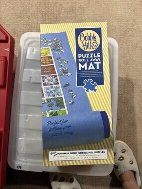 Cobble Hill Puzzle Roll Away Mat 30" x 48" For 500 & 1000 Piece Puzzles Jigsaw
